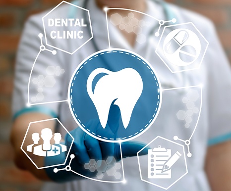 Animated dental insurance claims process